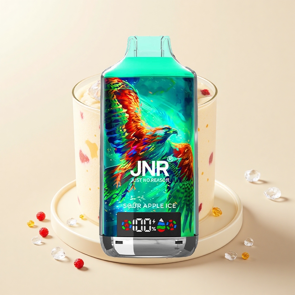 JNR Falcon X 18000 Púfov 750mAh 24ml Dvojité Mrežové Cievky Typ-C Jablko Ľad