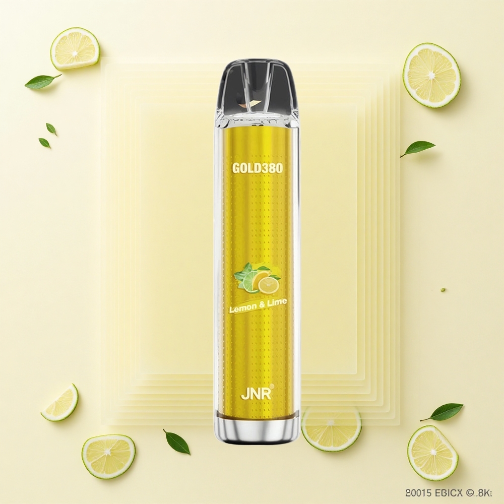 JNR Glod380 6000 Pufov Jednorázová Vape Citrón Limeta 1500mAh 13ml