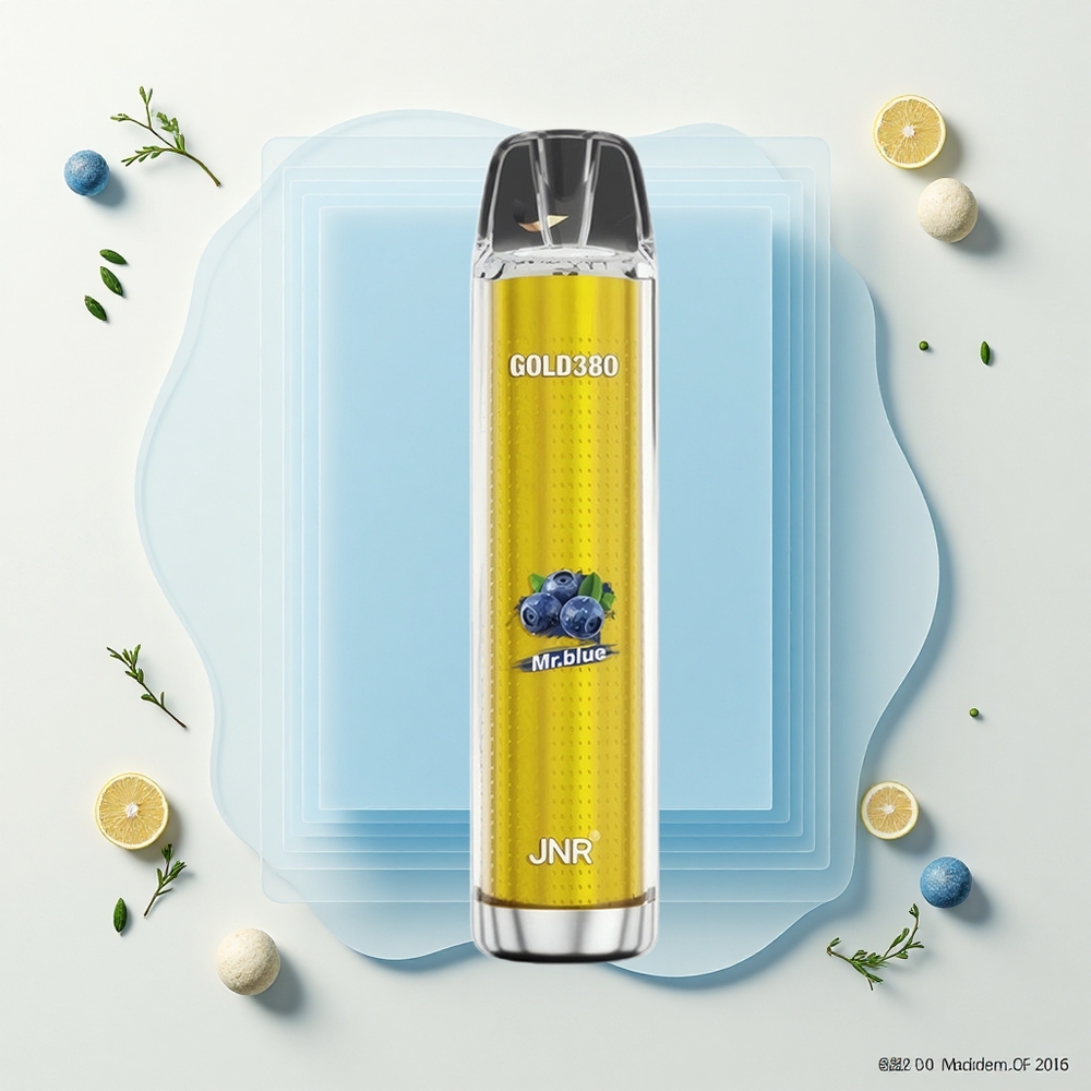 JNR Glod380 6000 Púfov Jednorazové Vape 1500mAh 13ml Pán Modrý