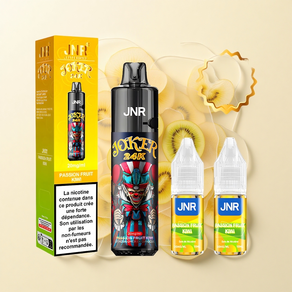 JNR Joker 24000 Púfov 2+10ml Pasiónový Marhuľa Refillable Jednorazové Vape