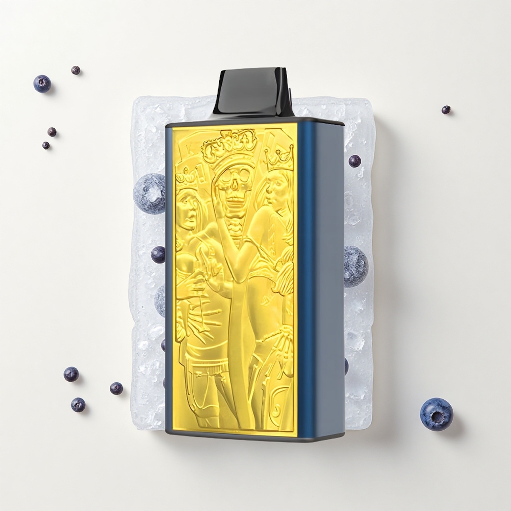JNR Mega Box 25000 Puf Jednorazové Vape Čučoriedková Mrazená 30ml 850mAh Dual Mesh