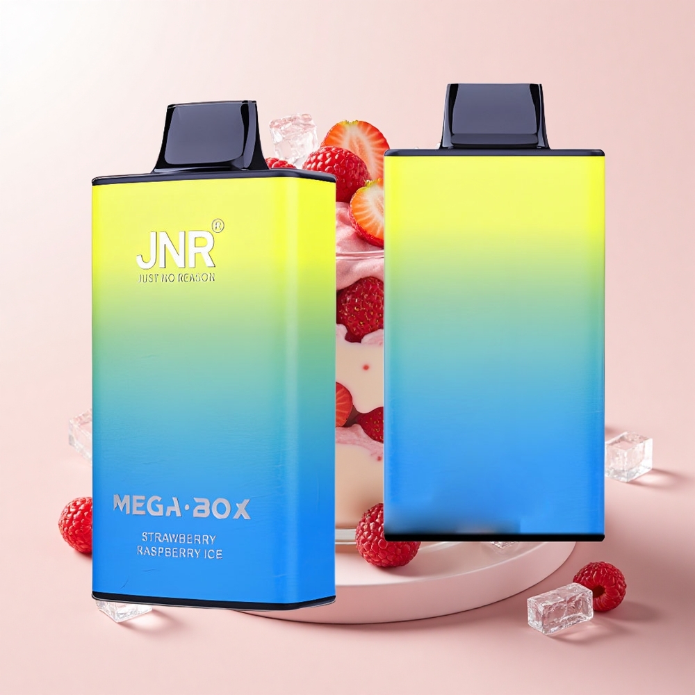 JNR Mega Box 25000 Pufov Jednorazová Vape Jahoda Malina Ľad