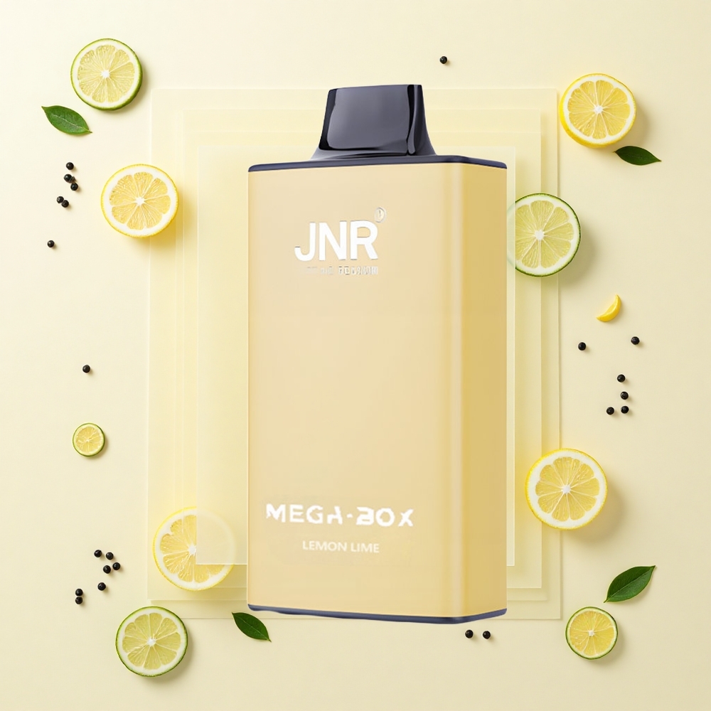 JNR Mega Box 25000 Pufov Jednorázová Vape Citrón  Lípa 30ml 850mAh