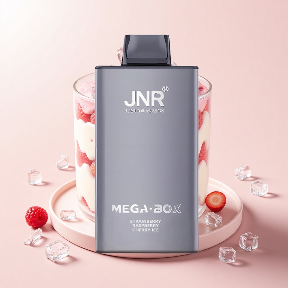 JNR Mega Box 25000 Pufov Jednorázová Vape Jahoda Malina Čerešňa Ľad