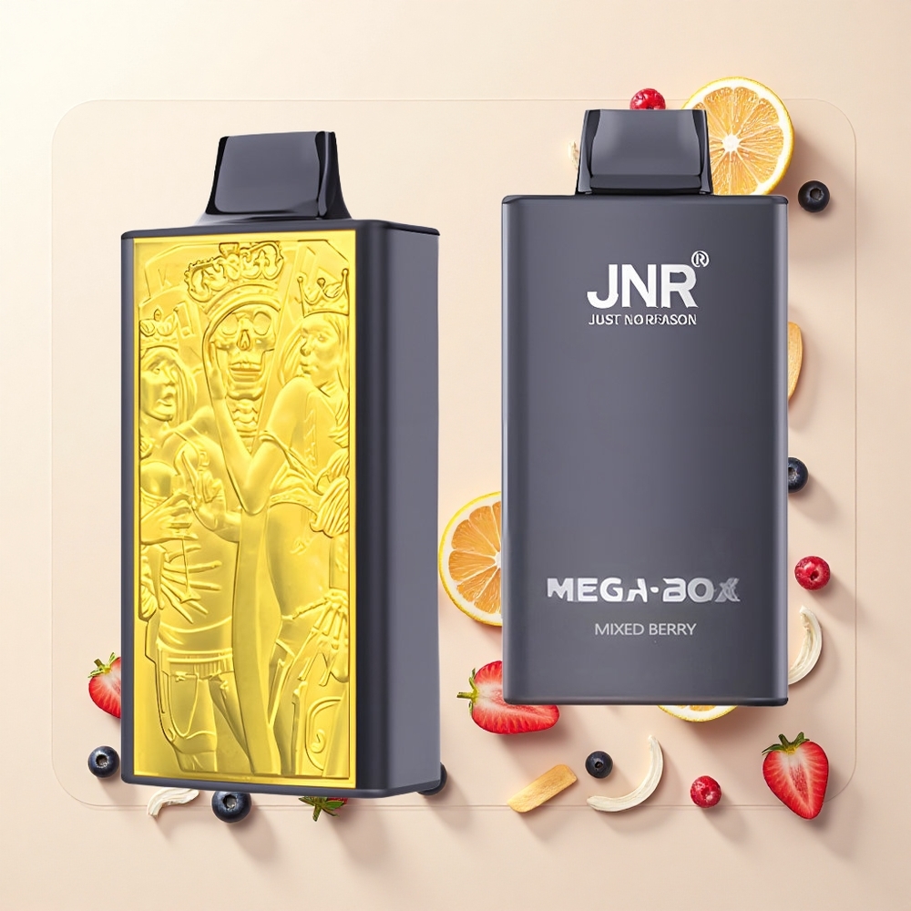 JNR Mega Box 25000 Púfov 30ml 850mAh Dual Mesh Berry Mix