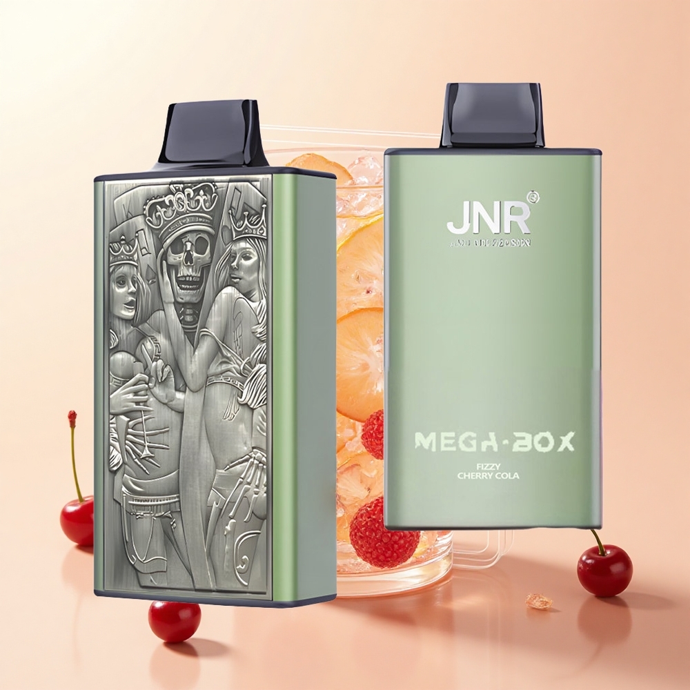 JNR Mega Box 25000 Púfov 30ml 850mAh Dual Mesh Fizzovitá Čerešňová Kola