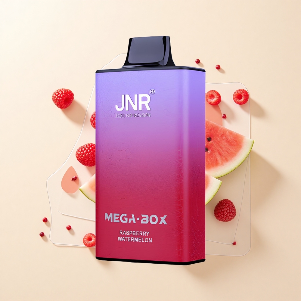 JNR Mega Box 25000 Púfov 30ml 850mAh Dual Mesh Raspberry Watermelon