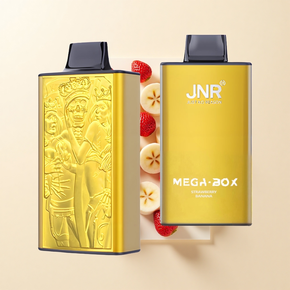 JNR Mega Box 25000 Púfov 30ml 850mAh Typ-C Jahodovo-Bananový