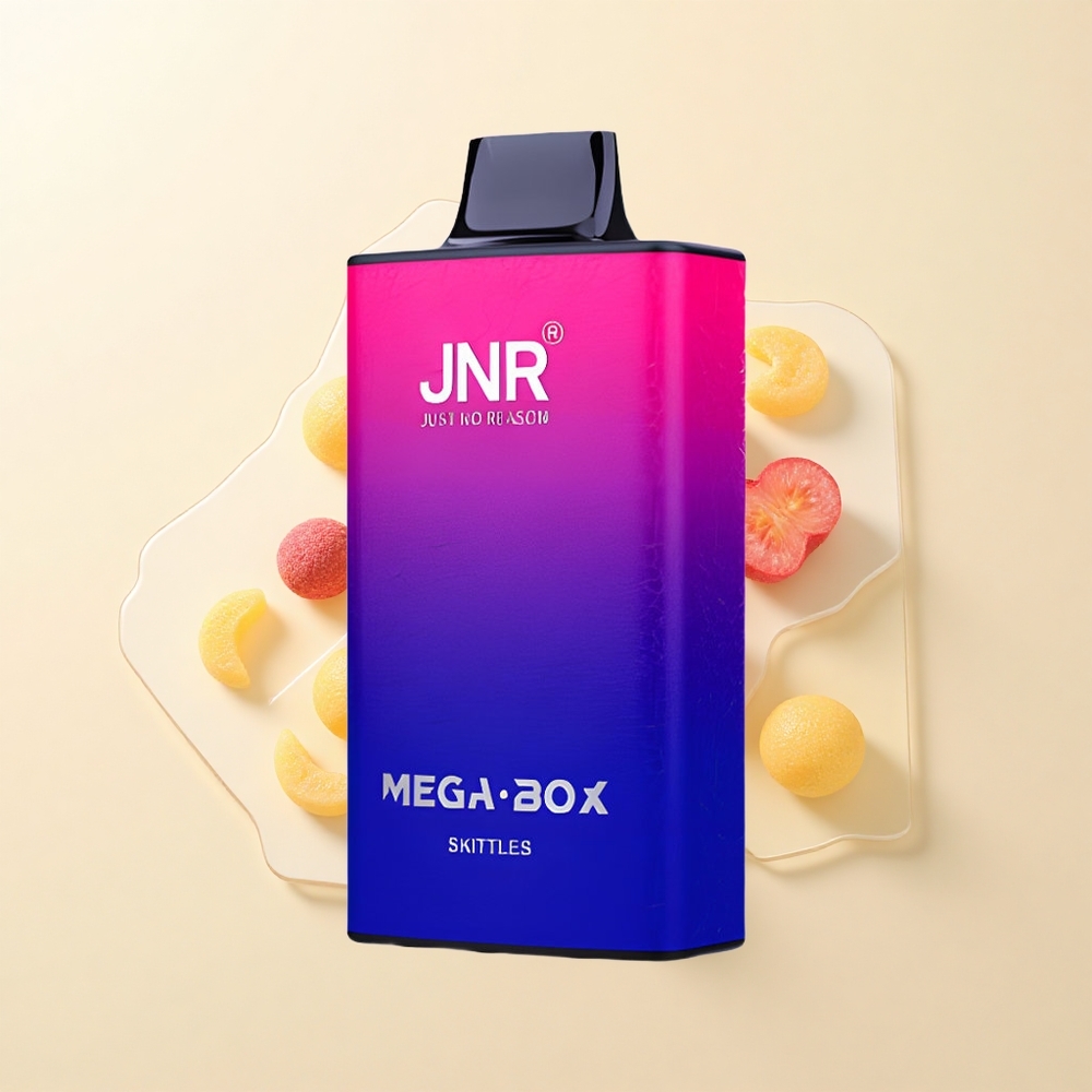 JNR Mega Box 25000 Púfov Jednorázová Vape Skittles 30ml 850mAh 2