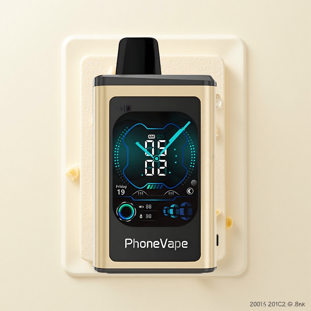 JNR PhoneVape 30000 fajok Nabíjateľná Batéria Turbo Režim Banánová Mražená