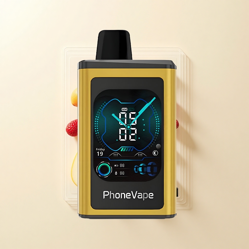 JNR PhoneVape 30000 ťahov Jednorazové Vape Fucking Fab Turbo Rechargeable 850mAh Typ-C App Displej