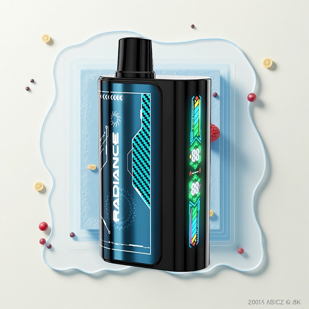 JNR Radiance 31000 Púfov 28ml Dual Mesh BLUE RAZZ LEDĎA