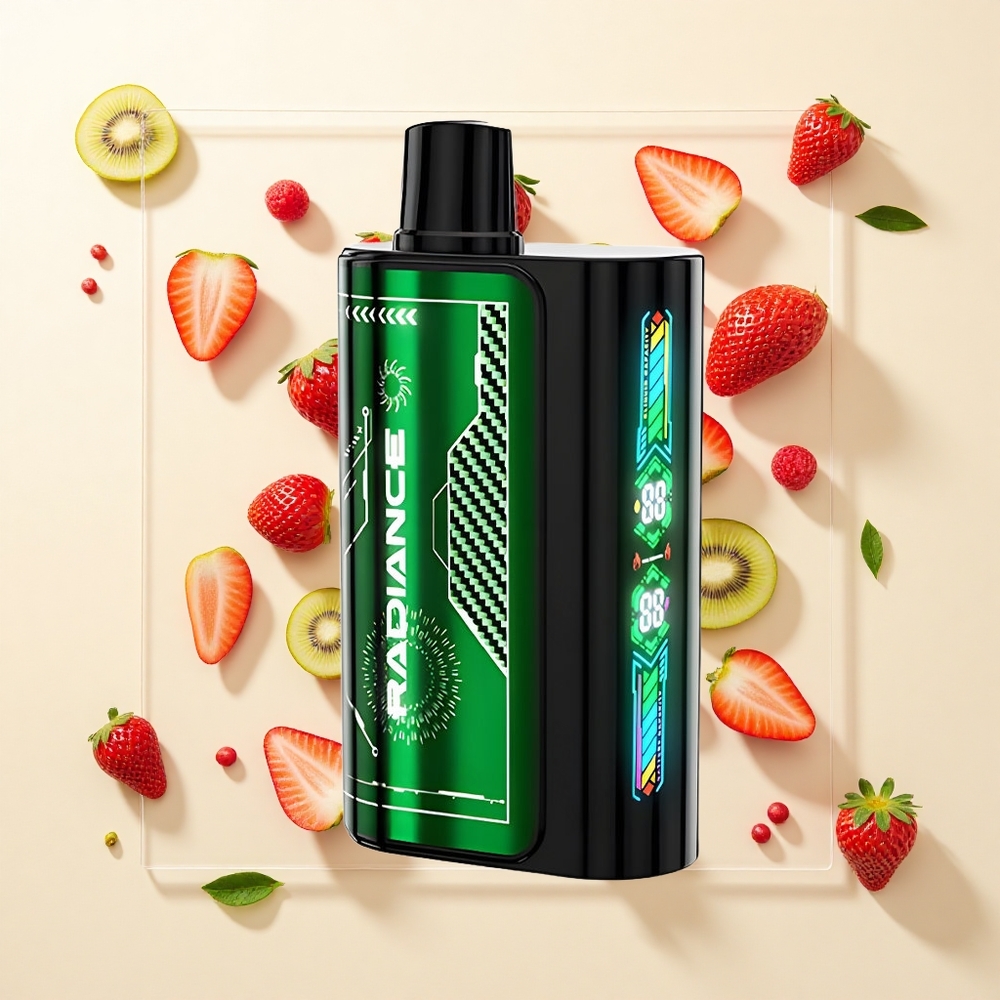 JNR Radiance 31000 Púfov 28ml Dual Mesh Strawberry Kiwi