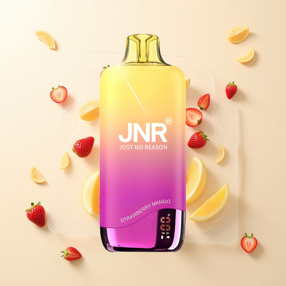 JNR Rainbow 10500 Pufov Jednorazová Vape Jahoda Mango 18ml 08ohm 600mAh