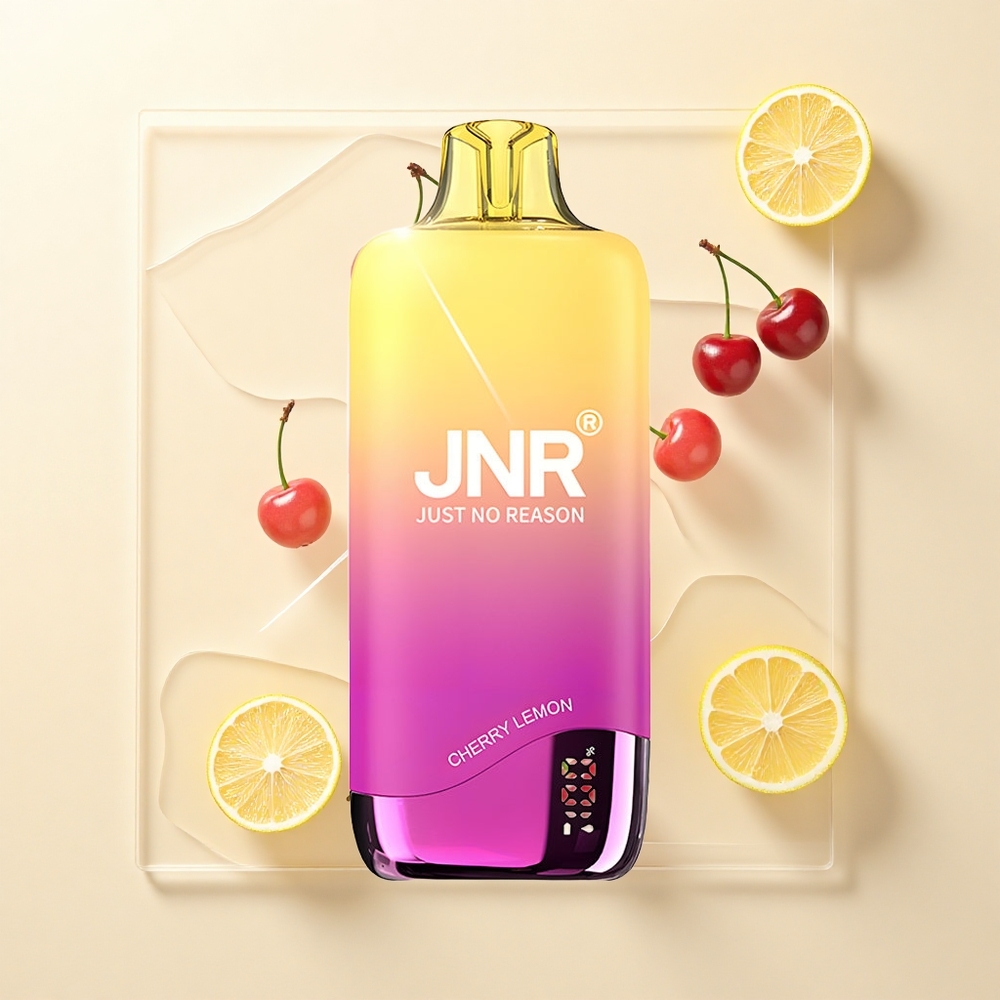 JNR Rainbow 10500 Pufov Jednorázová E-Cigareta Čerešňa Citrón 600mAh 18ml Mesh