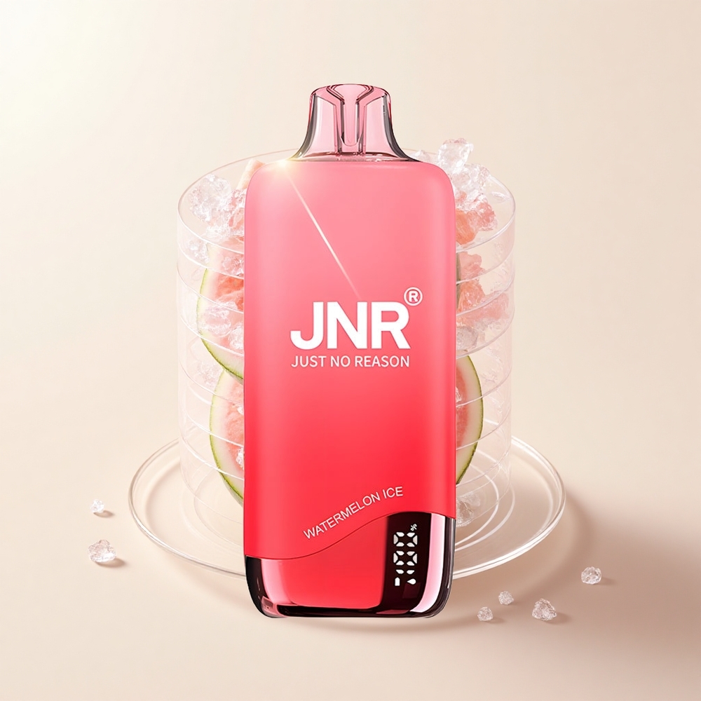JNR Rainbow 10500 Pufov Jednorázová Vape Vodný Melón Ľad 600mAh 18ml Mesh