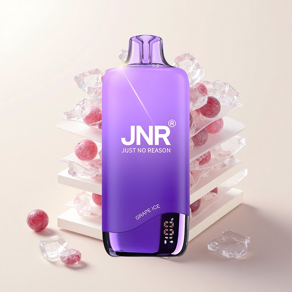 JNR Rainbow 10500 Púfov Jednorazová Vape Hroznový Ľad 600mAh 18ml