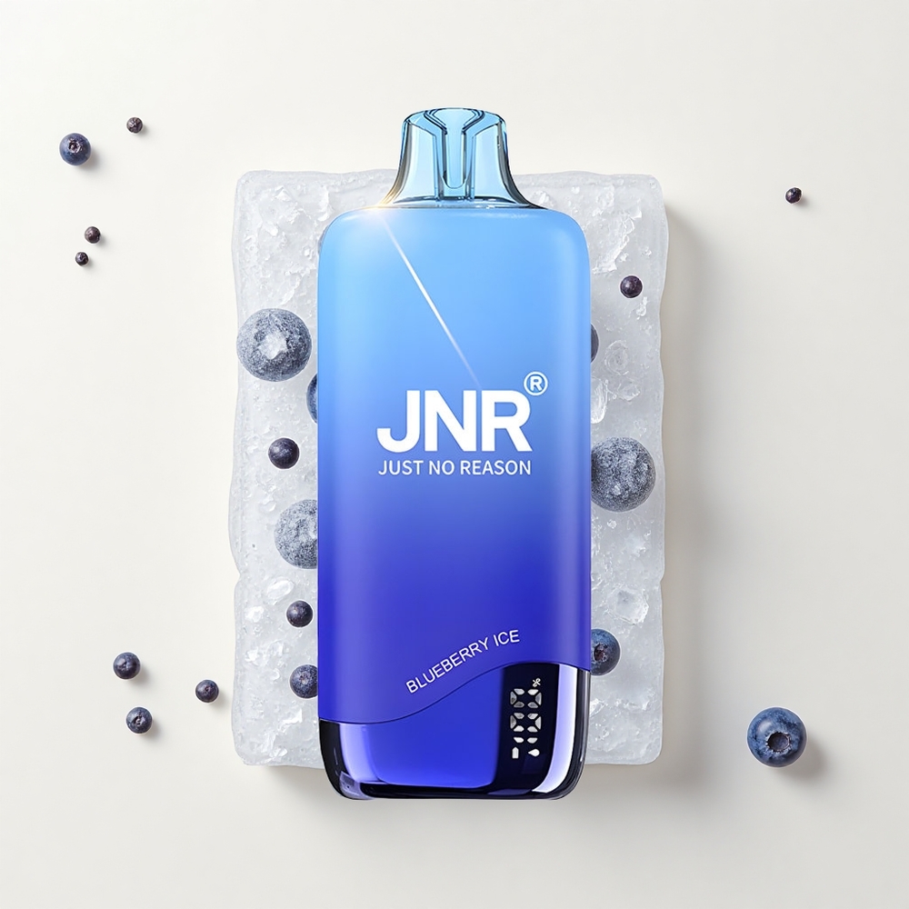 JNR Rainbow 10500 Púfov Jednorazová Vape Čučoriedkový Ľad 600mAh 18ml Mesh 08ohm USB-C
