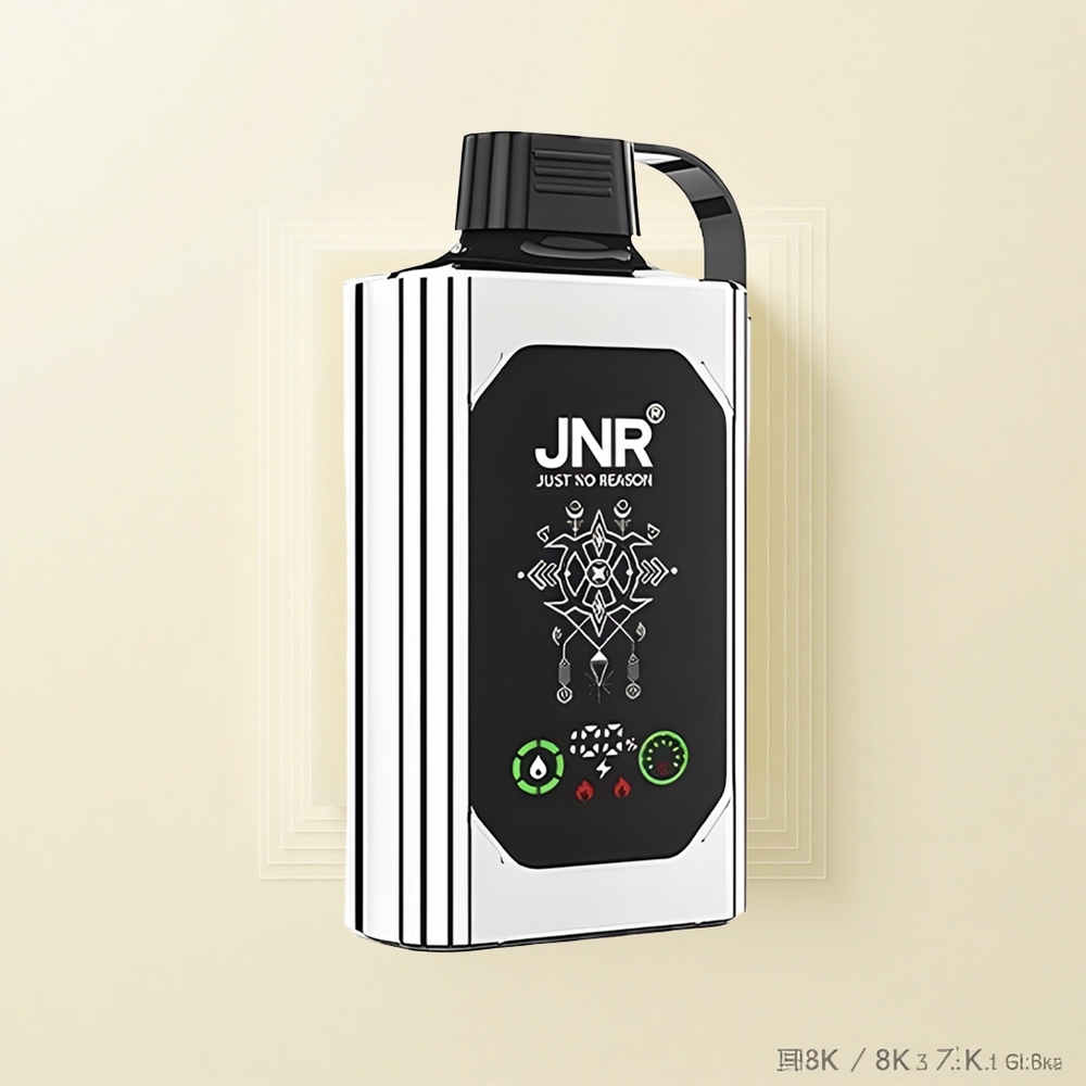 JNR Shisha Hookah Box 20500 Púfov Jednorazové Vape Dvojitý Melón Mätová s HD Displejom Batéria 1000mAh 25ml Dual Mesh Coil Typ-C