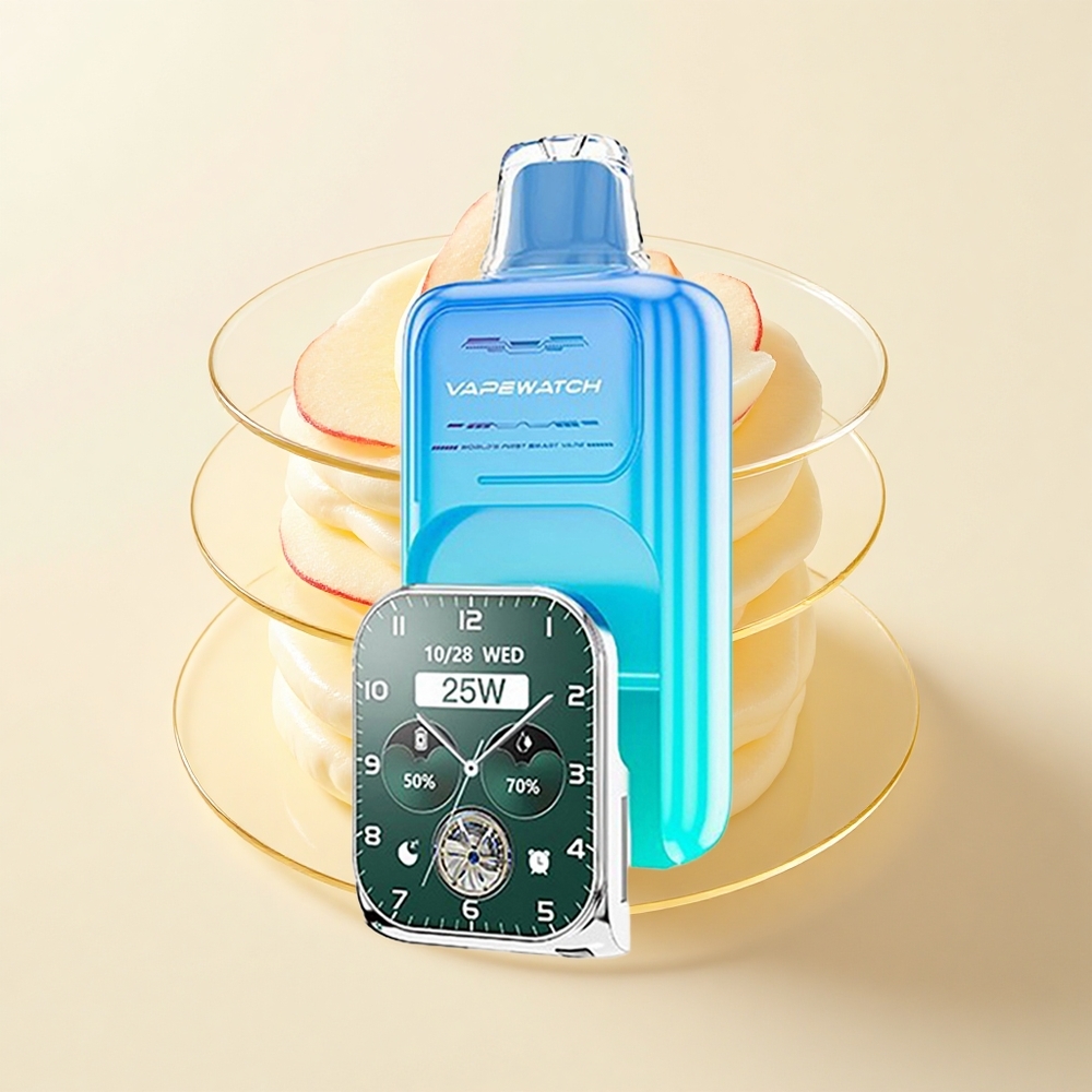 JNR VapeWatch 30000 Púfov Dual Mesh 19mL 5 Kyslá Jablko Ľad