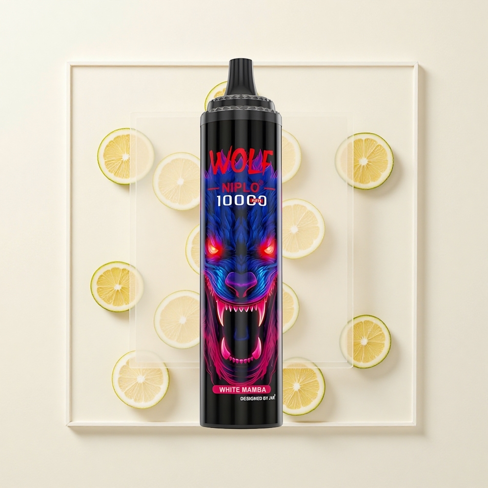 JNR Wolf Niplo 10000 Púfov 10 Ohm Mesh 20ml 650mAh Type-C Biely Mamba
