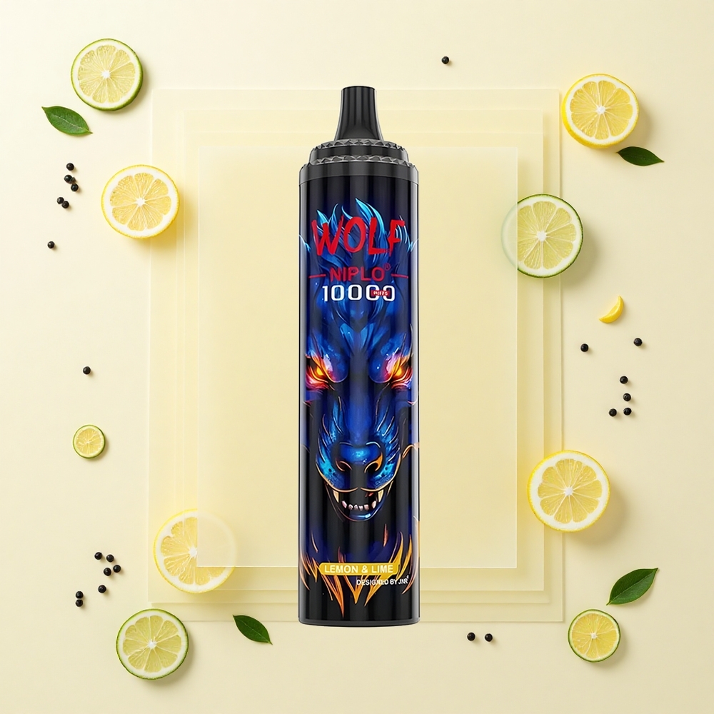 JNR Wolf Niplo 10000 Púfov 20ml 650mAh Typ-C Citrón  Limetka
