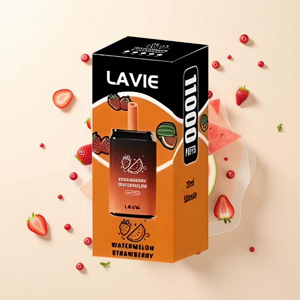LAVIE Aurora 11000 Pufov Jednorazové Vape Jahoda-Dinový Melón Typ C 650mAh 22ML