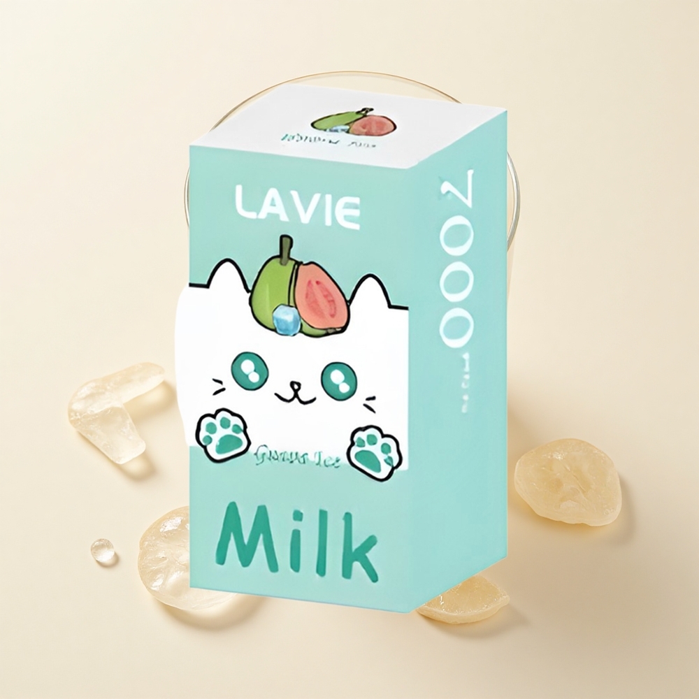 LAVIE Milk 7000 Púfov 16ML 600mAh Typ-C Guava Ľadová