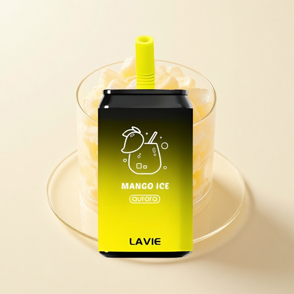 Lavie Aurora 11000 Púfov Jednorazové Vape Mango Ľad 22ML 650mAh Type C