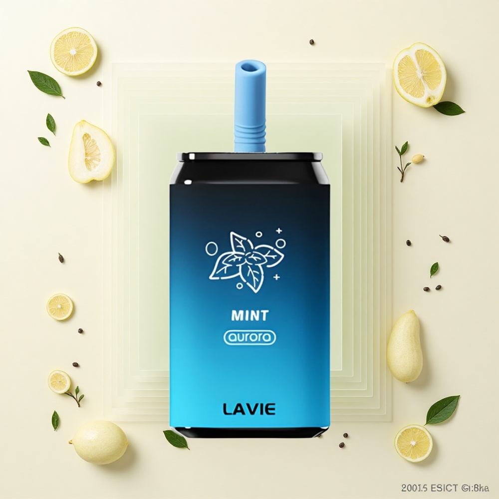 Lavie Aurora 11000 Púfov Jednorazové Vape Mätová 22ML 650mAh Typ-C