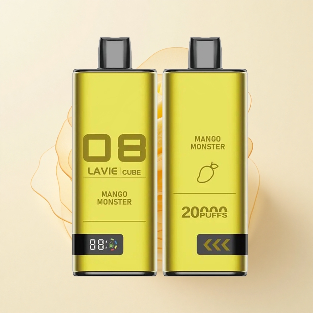 Lavie Cube 20000 Puf Jednorazové Vape Mango Príšera 28ML 5 600mAh