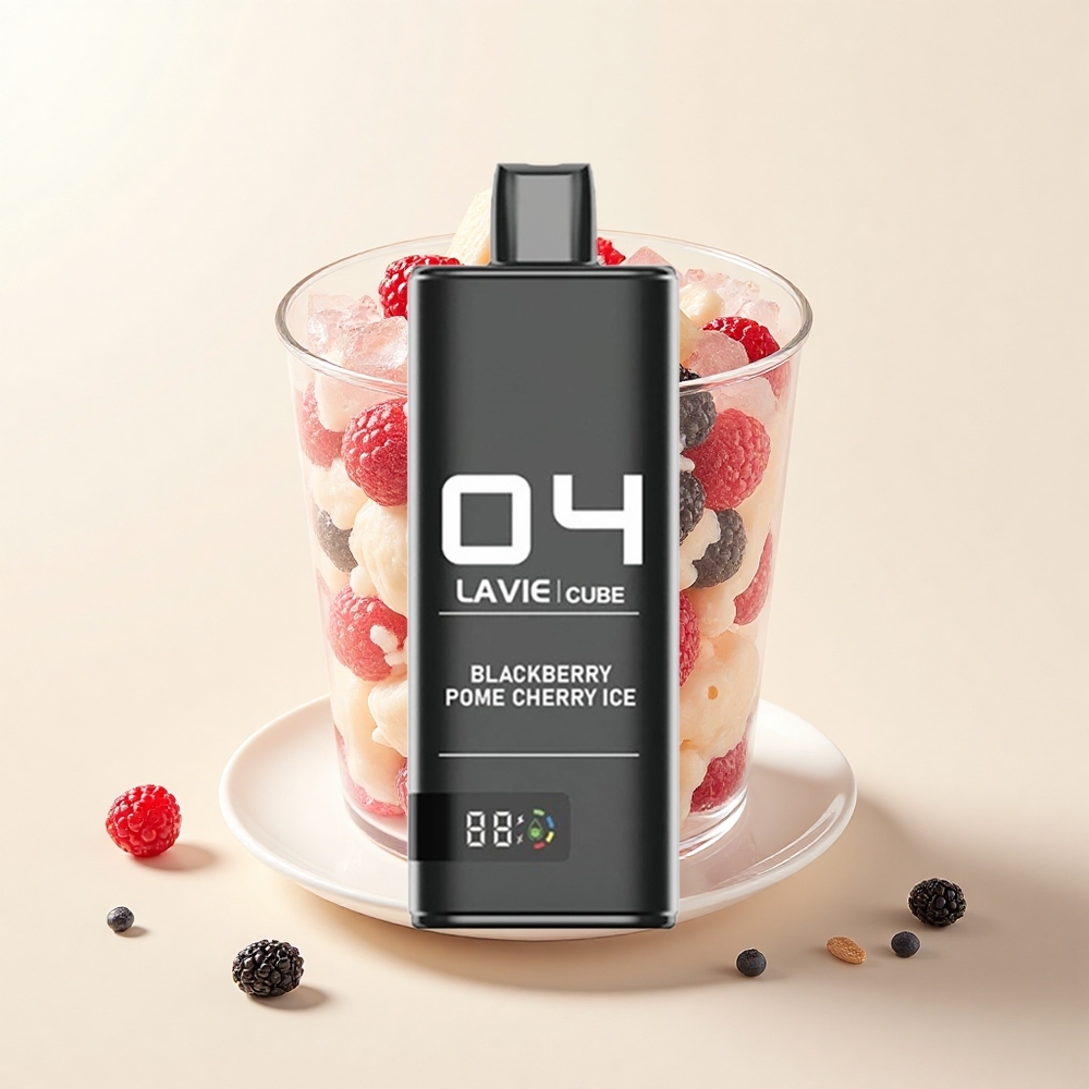 Lavie Cube 20000 Pufov Jednorázová Vape Čučoriedka Pomaranč Čerešňa Ľad