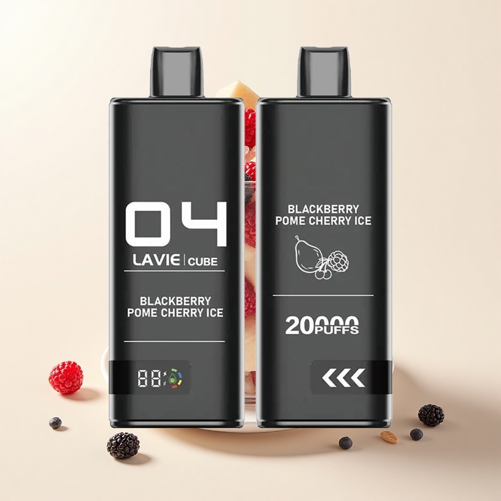Lavie Cube 20000 Pufov Jednorázová Vape Čučoriedka Pomaranč Čerešňa Ľad