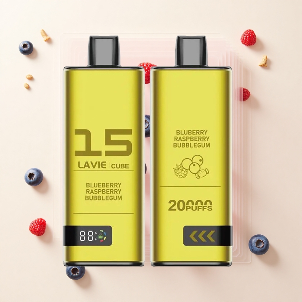 Lavie Cube 20000 Púfov 28ML 2/5 600mAh Type C Čučoriedka Malina Bazooka
