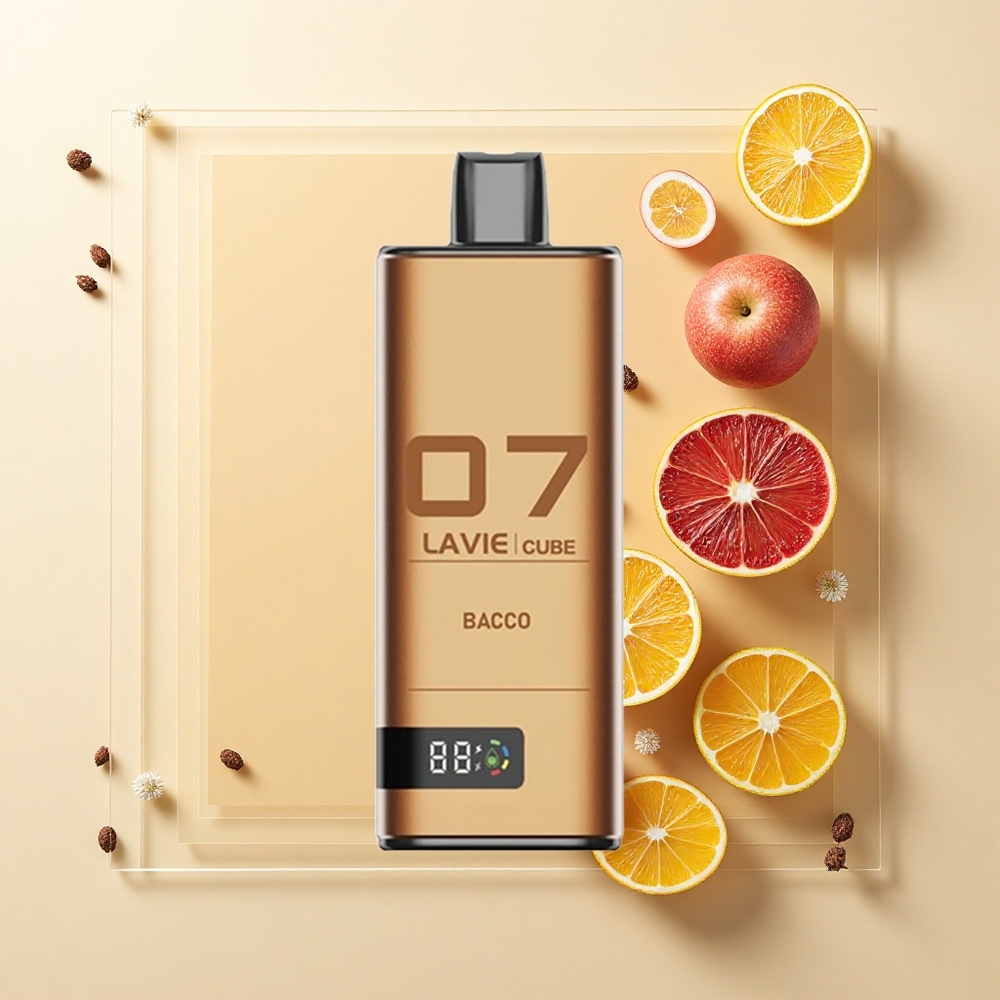 Lavie Cube 20000 Púfov 28ML 5 Nikotín Jednorazové Vape Bacco