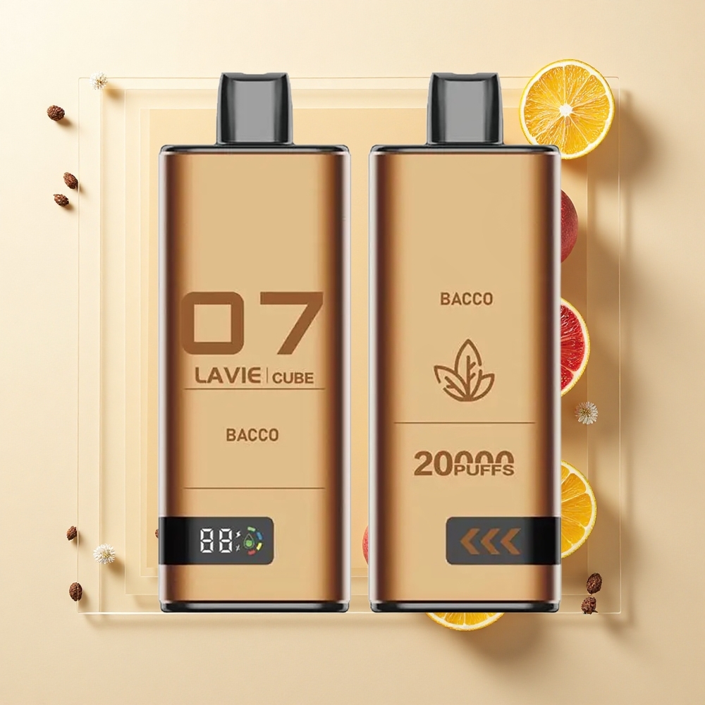 Lavie Cube 20000 Púfov 28ML 5 Nikotín Jednorazové Vape Bacco