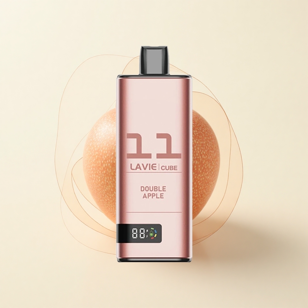Lavie Cube 20000 Púfov Dvojité Jablko 28ML 5 Nic Salt 600mAh Type C