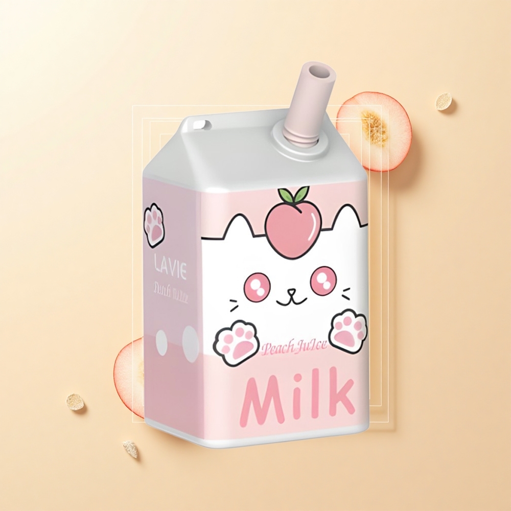 Lavie Milk 7000 Púfov 16ML 600mAh Broskyňová Šťava