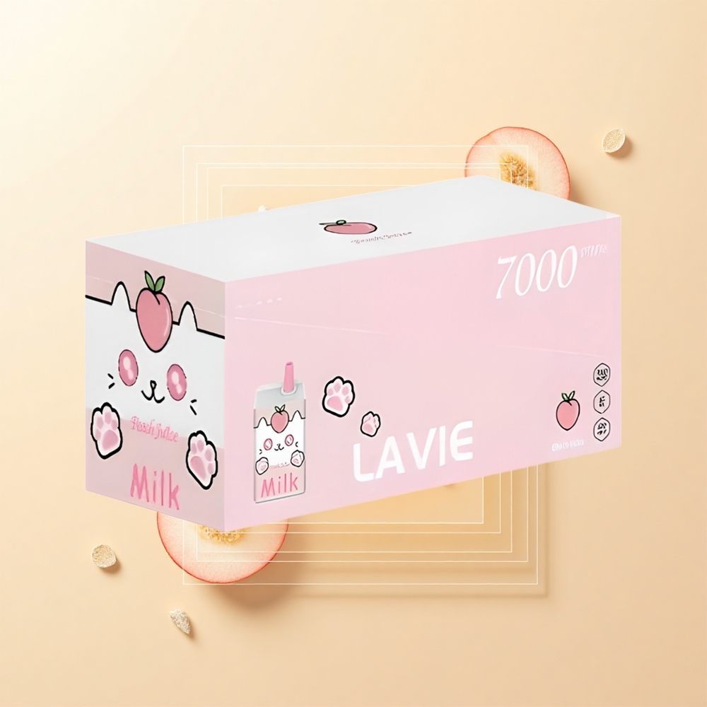 Lavie Milk 7000 Púfov 16ML 600mAh Broskyňová Šťava