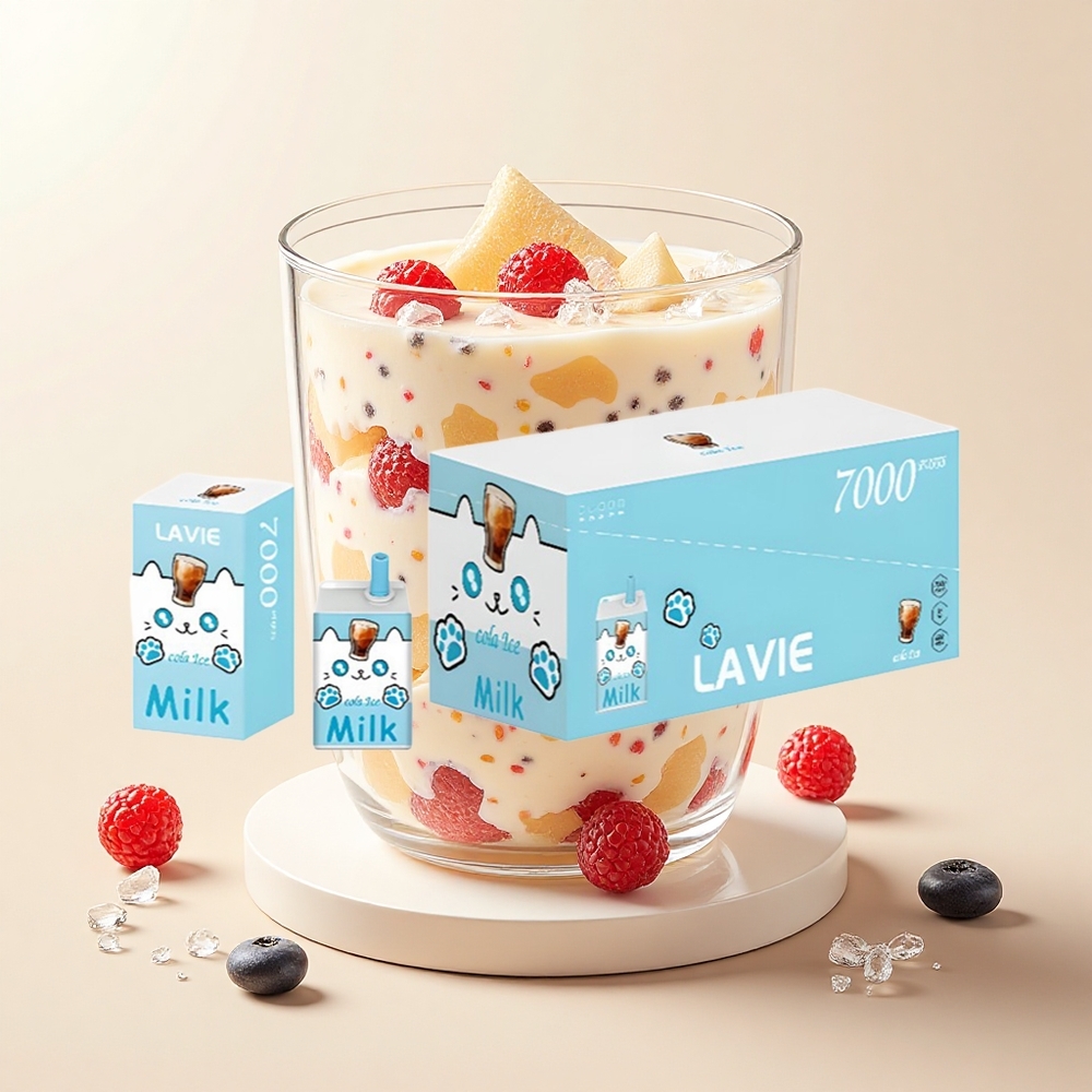 Lavie Milk 7000 Púfov Dojazdová Vapa Cola Ľadová 16ML 600mAh Typ C