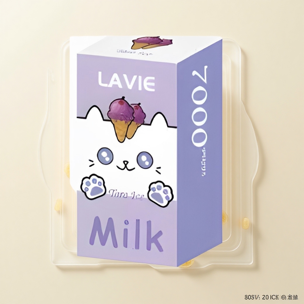 Lavie Mlieko 7000 Pufov Jednorázová Vape Taro Ľad 16ML 5 600mAh