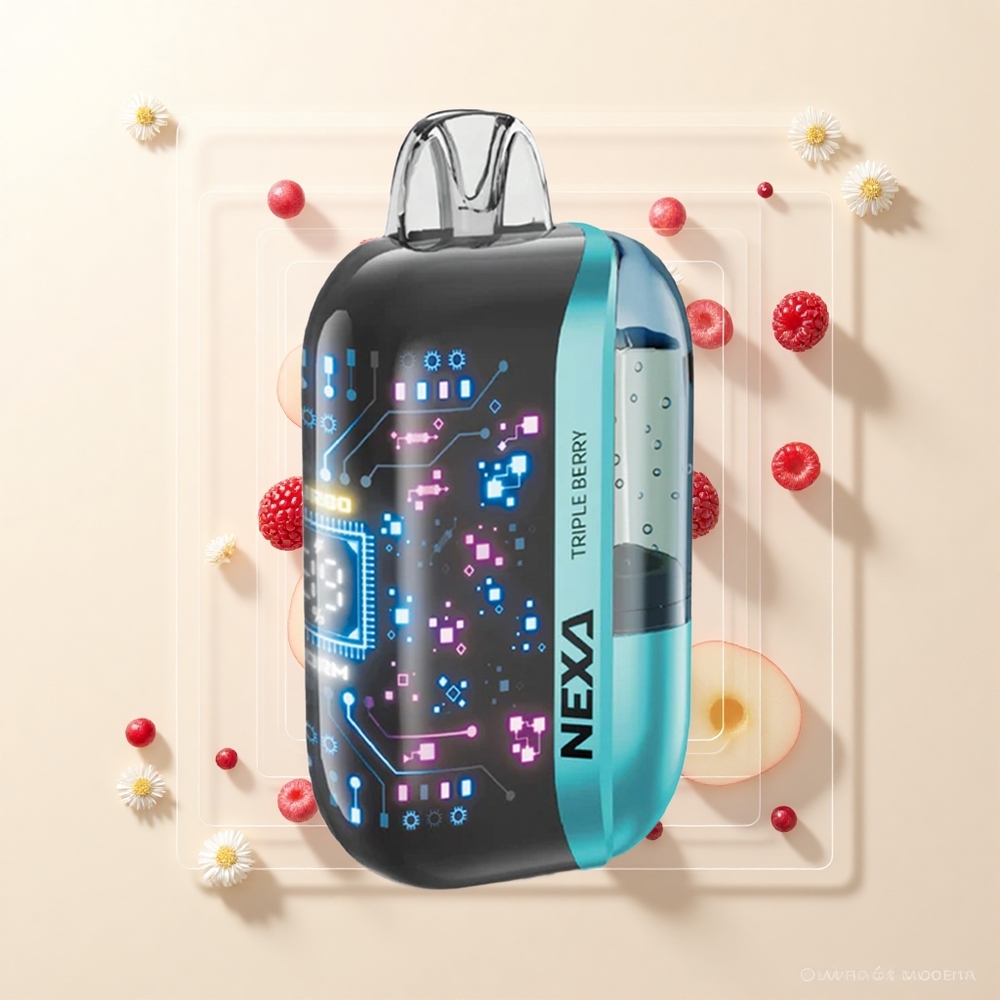 NEXA Ultra 50 000 Puffov Trojité Bobule 20ml 5 Nikotín Typ-C