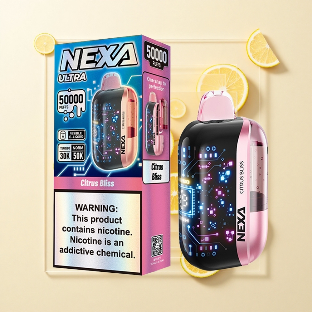 NEXA Ultra 50000 Púfov 20ml 5 Nikotín Citrus Bliss Dispo
