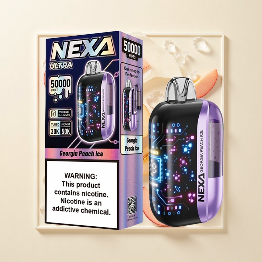 NEXA Ultra 50000 Púfov 20ml 800mAh 5 Georgia Peach Ice