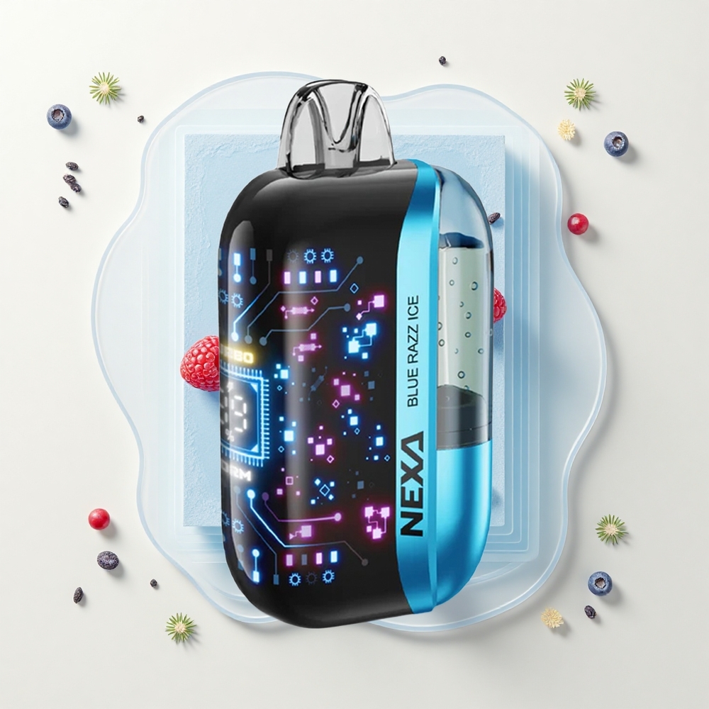 NEXA Ultra 50000 Púfov 20ml 800mAh 5 Modrá Malina Ľadová Typ-C