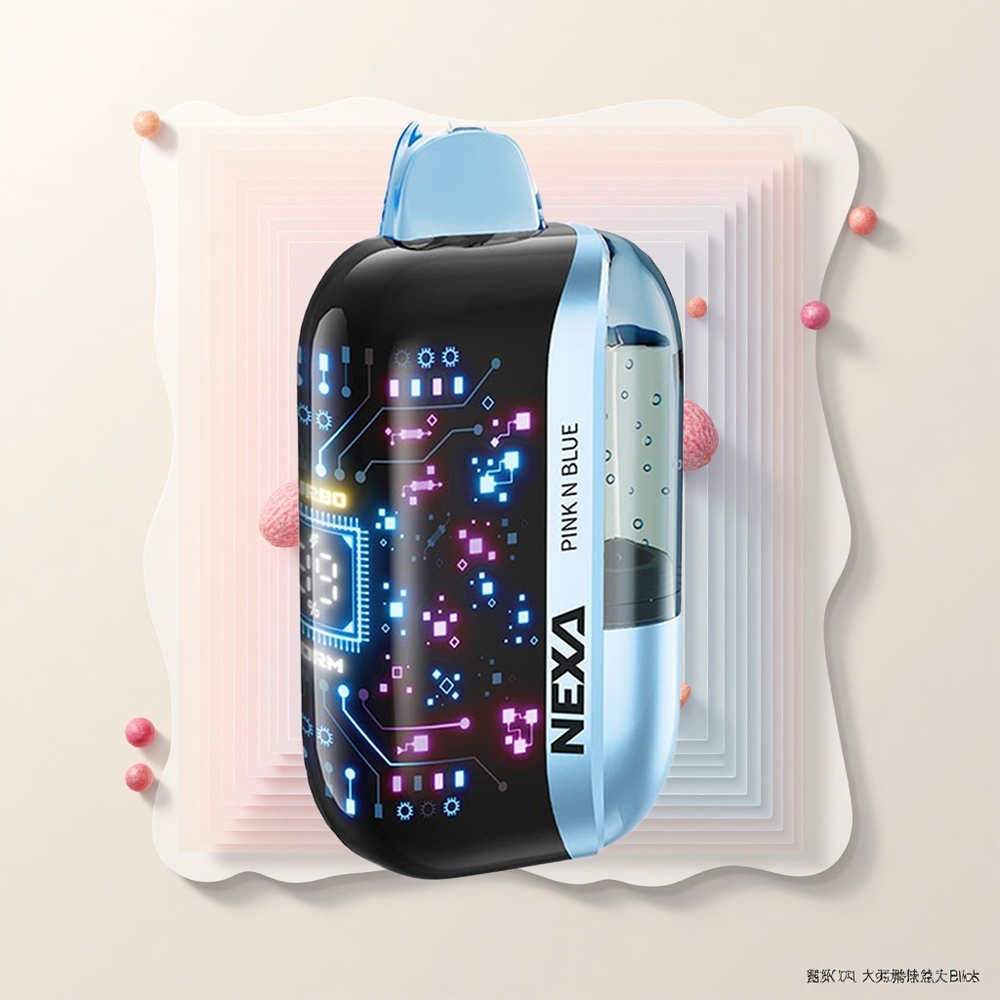 NEXA Ultra 50000 Púfov 20ml 800mAh 5 Nikotín Rúžovo Modrý