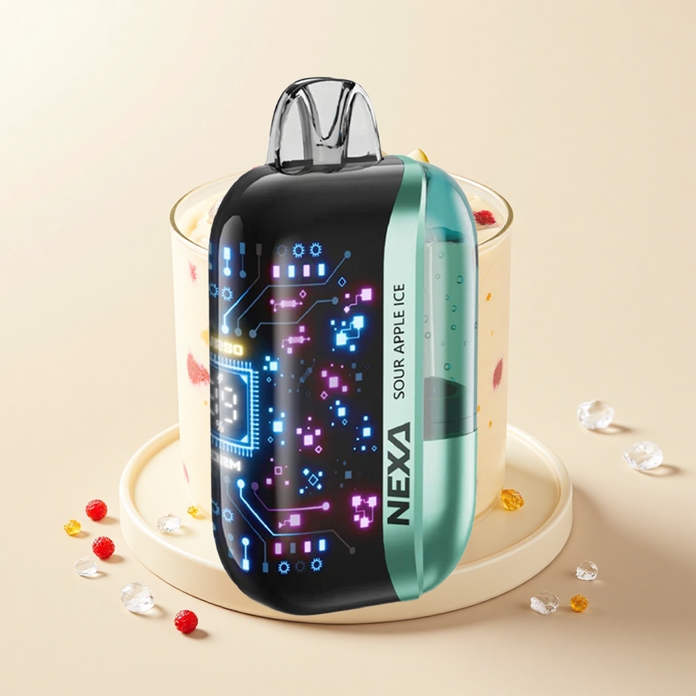 NEXA Ultra 50000 Púfov 20ml 800mAh 5 Nikotín Sour Apple Ice