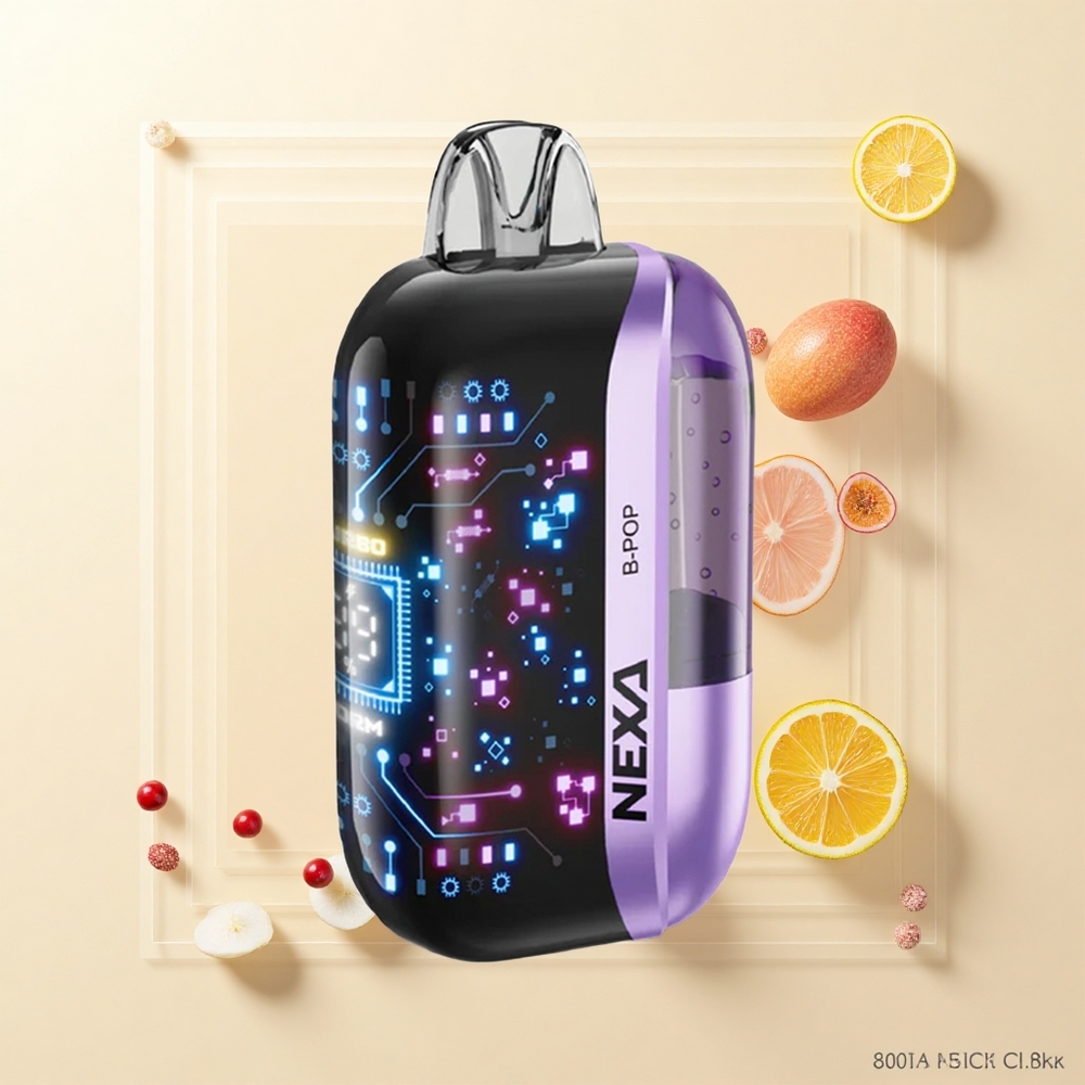 NEXA Ultra B-Pop 50000 Púfov 20ml 5 Nikotín Typ-C Dual Mesh 09ohm