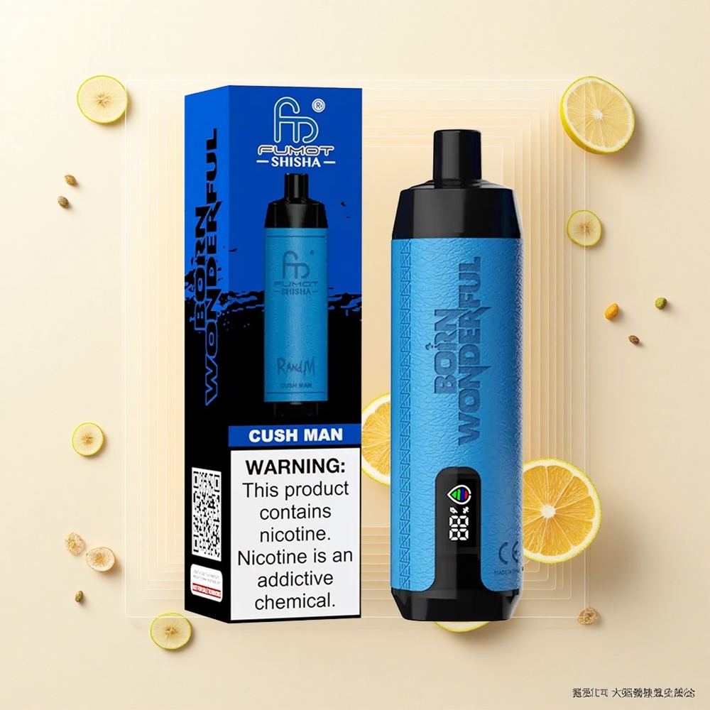 RandM Fumot Shisha 10000 Púfov 18ml 850mAh 06ohm Mesh Cush Man