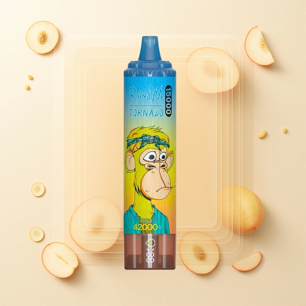 RandM Fumot Tornado 15000 Púfov 25ml 850mAh Broskyňa Mangová